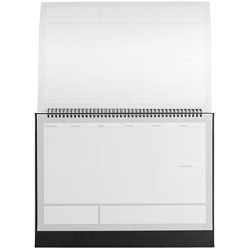 Планер настольный Petrus, черный