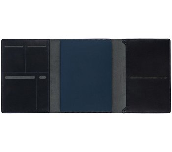 Ежедневник-портфолио Napoli, недатированный, синий