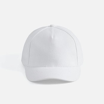 Бейсболка Long Beach, белая