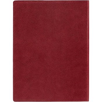 Ежедневник в суперобложке Brave Book, недатированный, красный