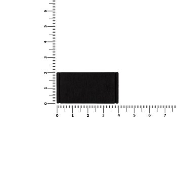 Лейбл из ПВХ Dzeta, S, черный