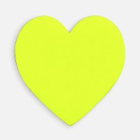 Наклейка тканевая Lunga Сor, M, желтый неон