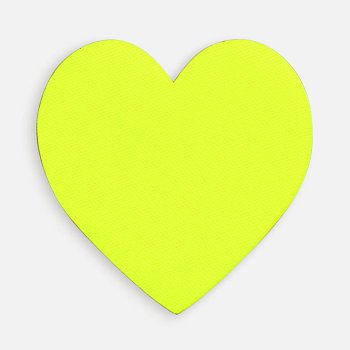 Наклейка тканевая Lunga Сor, M, желтый неон