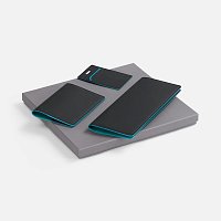 Набор Multimo Simple, черный с бирюзовым