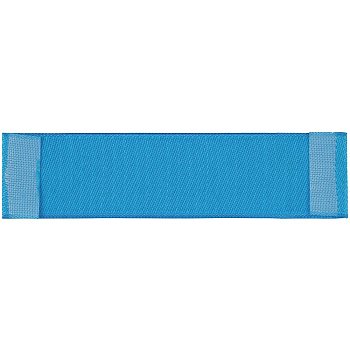 Лейбл тканевый Epsilon, S, голубой