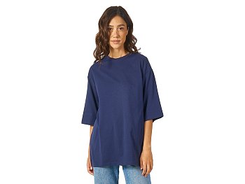 Футболка Berlin к/р оверсайз, 100% хлопок, 180гр, темно-синий