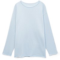 Лонгслив унисекс Siluetti Fuori, светло-голубой