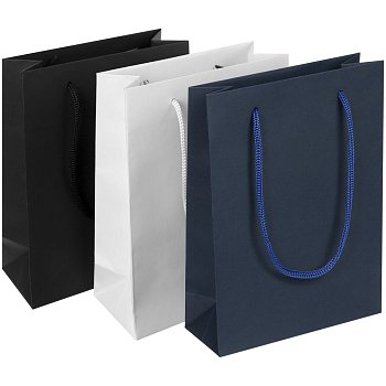 Пакет бумажный Vid S, синий