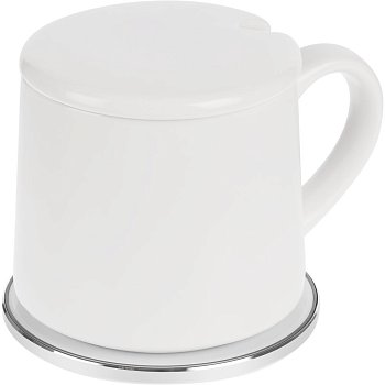 Кружка с подогревом и беспроводной зарядкой dualBase ver. 2.0 Matt, белая