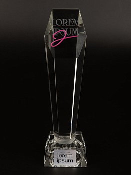 Стела Afterglow с подсветкой, малая, в подарочной упаковке