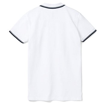 Рубашка поло женская Practice Women 270, белая с темно-синим