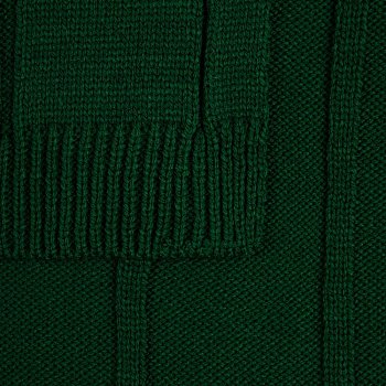 Плед Bambolay, темно-зеленый