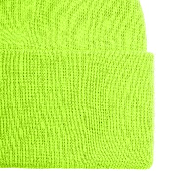 Шапка Urban Flow, салатовый неон