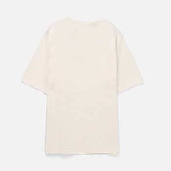 Футболка оверсайз унисекс Avenu, молочно-белая