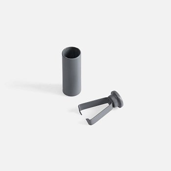 Наконечник для шнурка Nozzle, ver.2, серый