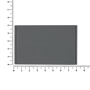 Лейбл из ПВХ Dzeta, ХL, серый