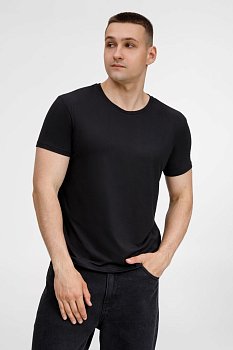 Футболка унисекс Senti, черная