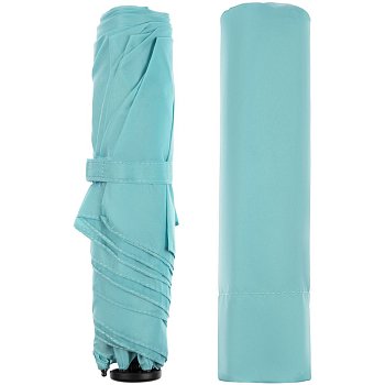 Зонт складной Zero 99, голубой