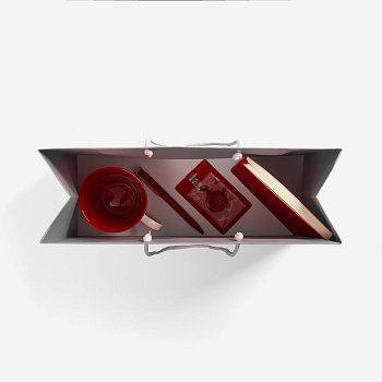 Набор Flat White, красный