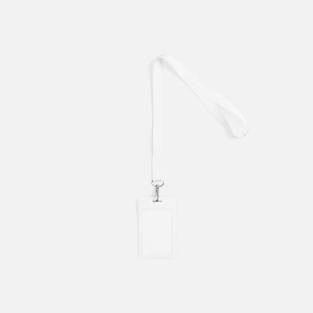 Лента для бейджа Pin, белая