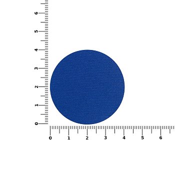 Наклейка тканевая Lunga Round, M, синяя