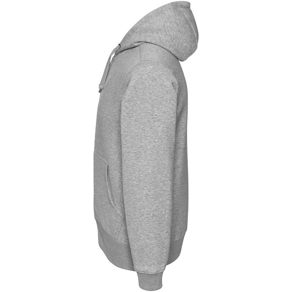 Толстовка мужская Hooded Full Zip серый меланж