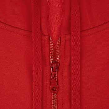 Толстовка на молнии с капюшоном Siverga 2.0, красная