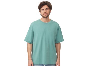 Футболка оверсайз Vienna унисекс , припылено-бирюзовый