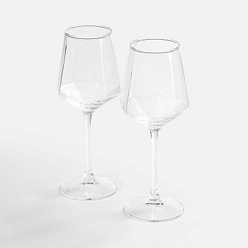 Набор из 2 бокалов для вина Fasetti