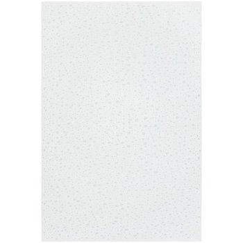 Плед Snowspot Fluffy, белый с люрексом