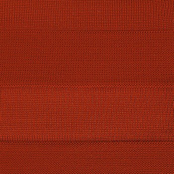 Плед Pleat, коричневый (терракота)