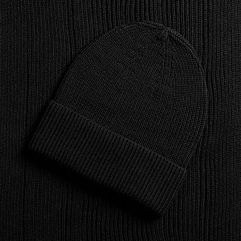 Шарф Nobilis Mono, черный