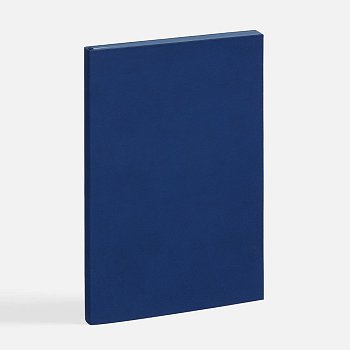 Ежедневник Flat, недатированный, синий, ver.2