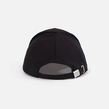 Бейсболка Long Beach, черная