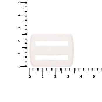 Пряжка — регулятор ремня Fermo, белая