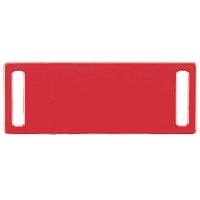 Шильдик металлический Kova, красный