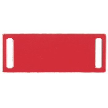 Шильдик металлический Kova, красный