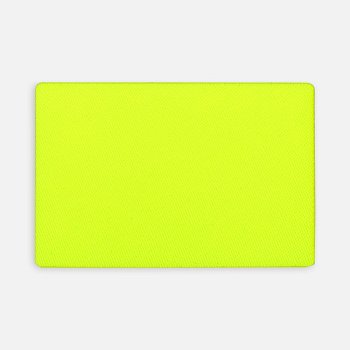 Наклейка тканевая Lunga, L, желтый неон