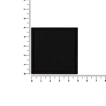 Лейбл из ПВХ Dzeta, L, черный