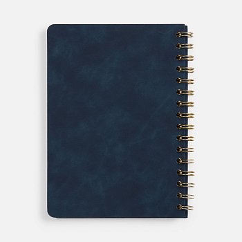 Ежедневник Spiral, недатированный, синий