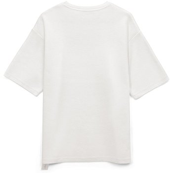 Джемпер с коротким рукавом Siluetti Volumica, молочно-белый