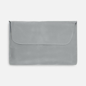 Надувная подушка под шею в чехле Sleep, темно-серая