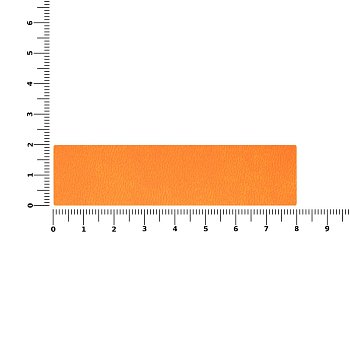 Лейбл Listra Latte, оранжевый