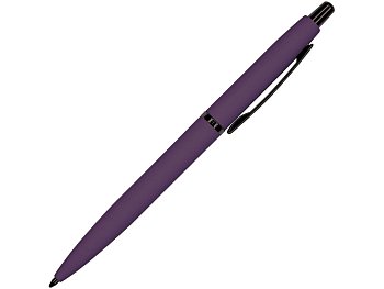 Ручка металлическая шариковая San Remo, софт-тач, 1.0 мм, фиолетовый
