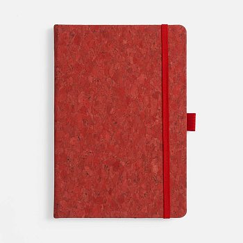 Блокнот Cork County, красный