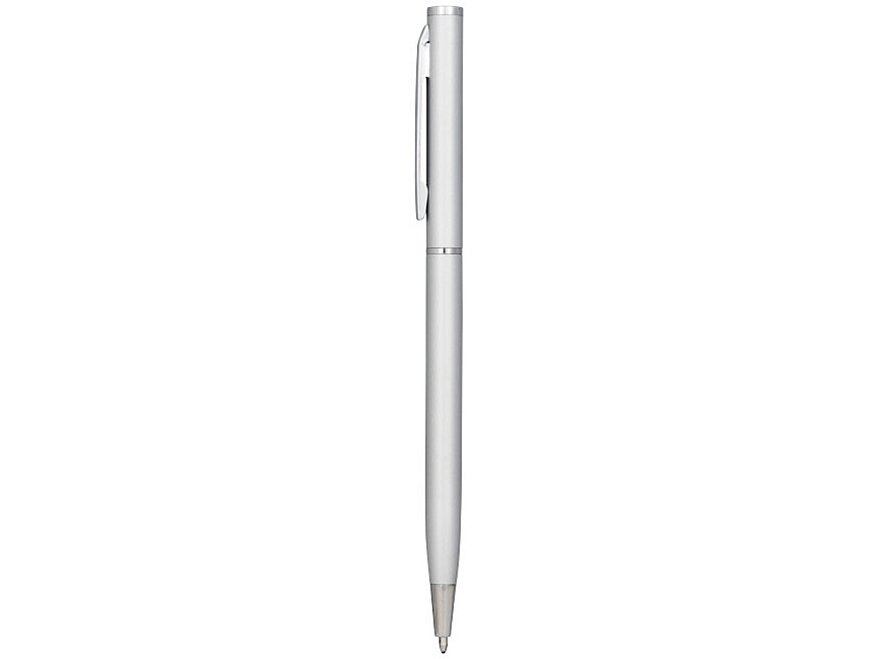Ручка металлическая шариковая Slim, серый