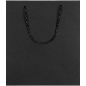 Пакет бумажный Vid L, черный