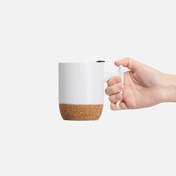 Кружка Corky Grip, белая