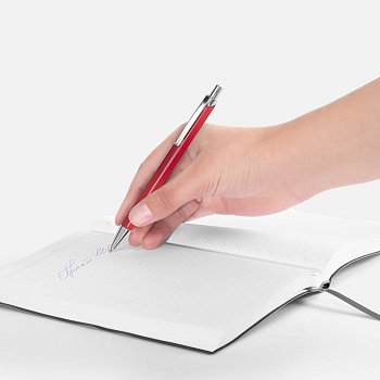 Ручка шариковая Alumno, красная