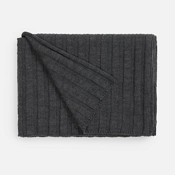 Шарф Metelitsa, темно-серый меланж